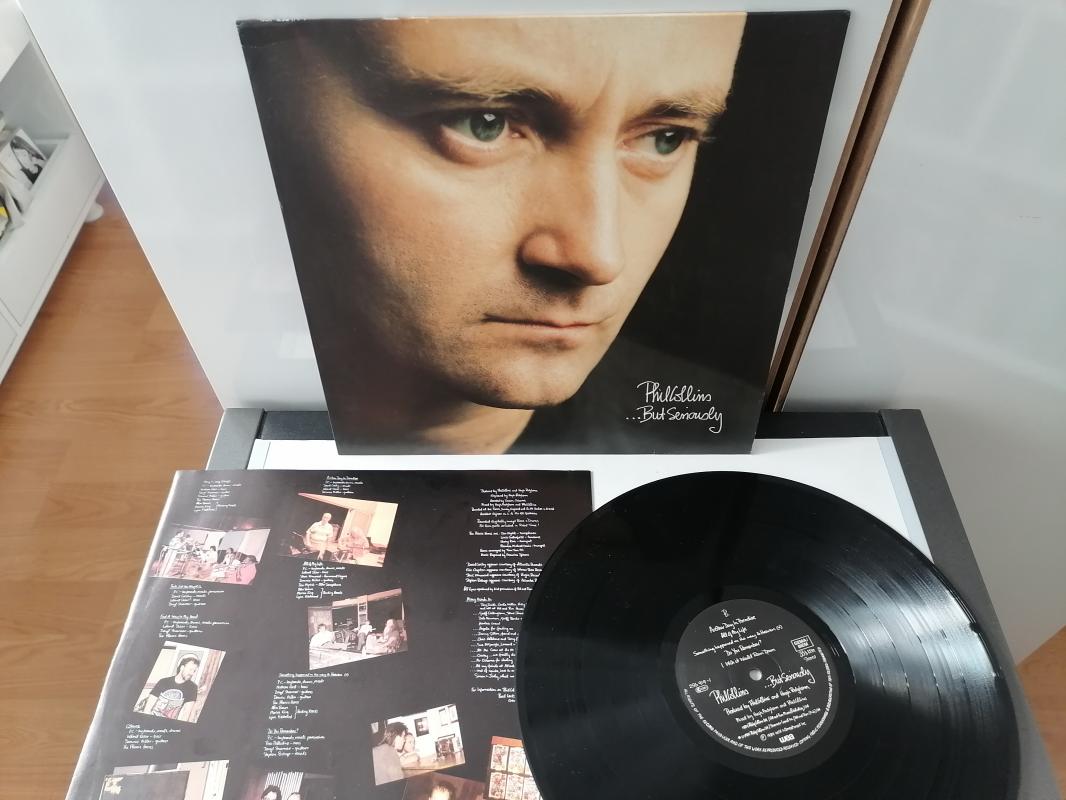 PHIL COLLINS - But Seriously - 1989 Almanya Basım LP 33 LÜK PLAK