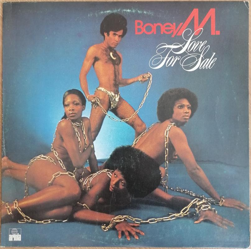 BONEY M.  - Love For Sale  1977 İspanya Basım  LP 33 LÜK PLAK