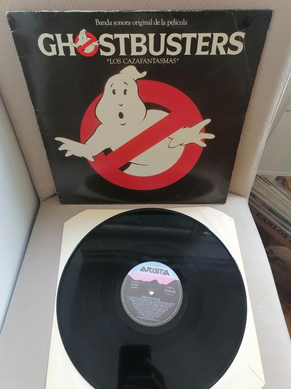 GHOSTBUSTERS / Los Casafantazmaz - Original Soundtrack Album - 1984 İspanya Basım - 33 lük LP Plak