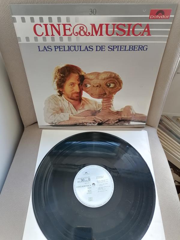 JOHN WILLIAMS La Peliculas De Spielberg /Spielberg Film Müzikleri 1987 İspanya Basım 33 lük LP Plak