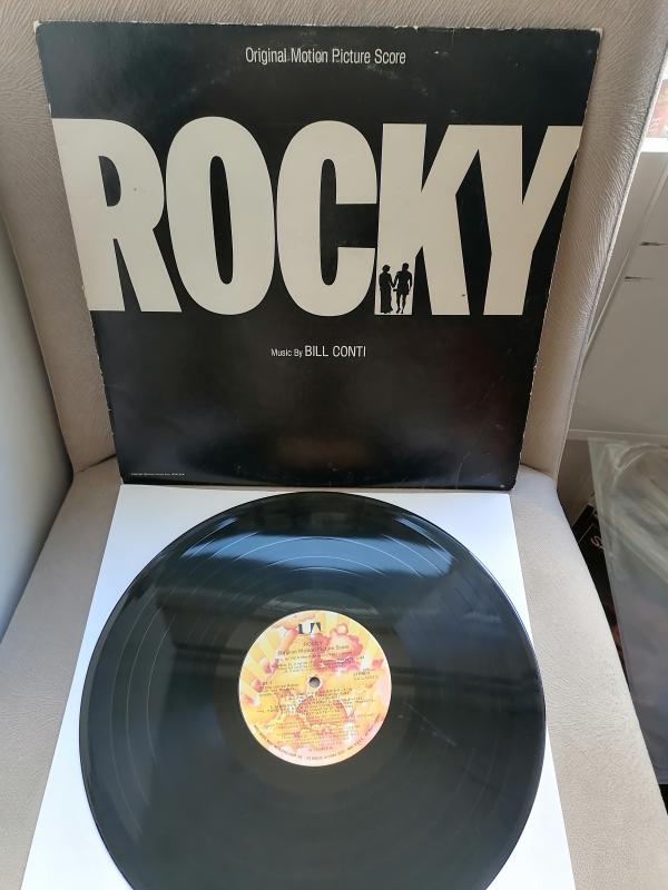 ROCKY / Bill Conti - Original Soundtrack Album - 1976 USA Basım - 33 lük LP Plak