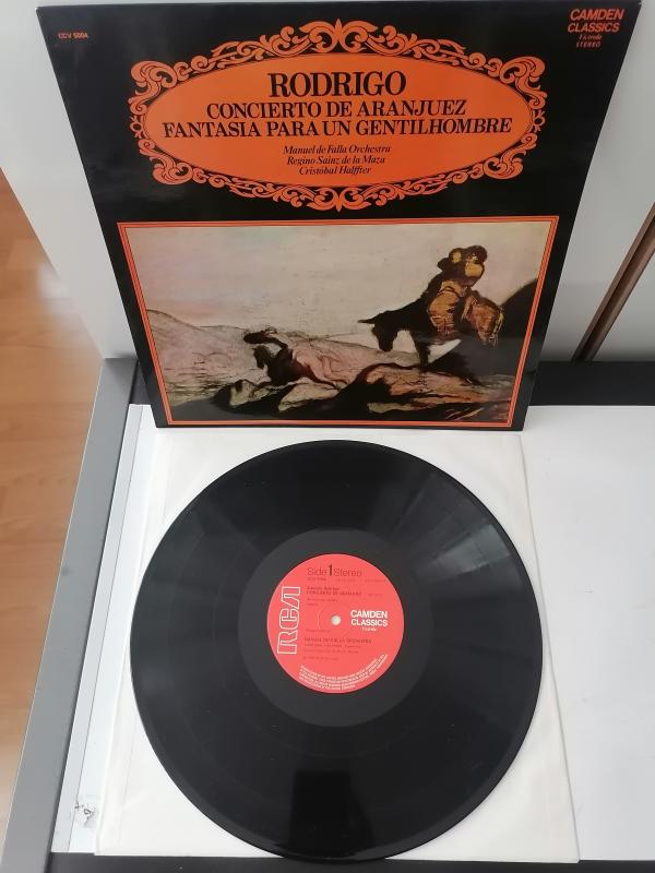 RODRIGO GİTAR KONÇERTOSU - CONCIERTO DE ARANJUEZ  - 1968 İngiltere  Basım LP 33 LÜK PLAK