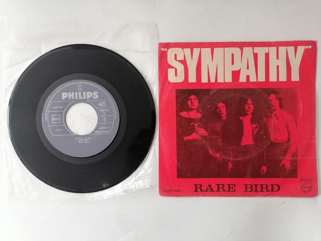 RARE BIRD - Sympathy - 1970 Portekiz Basım 45 LİK PLAK