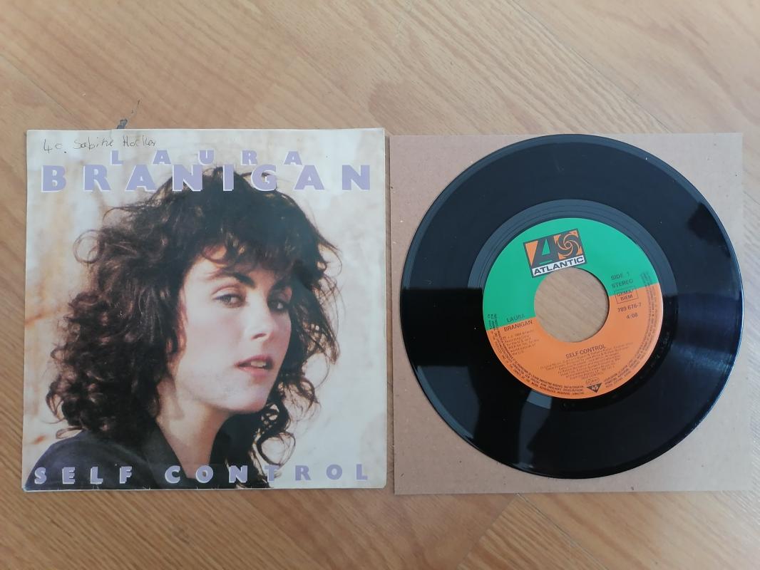 LAURA BRANIGAN - SELF CONTROL -1984 ALMANYA BASIM 45 LİK PLAK