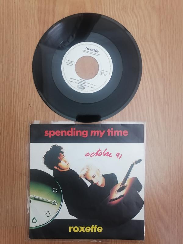 ROXETTE - Spending My Time  -1991 ALMANYA BASIM 45 LİK PLAK