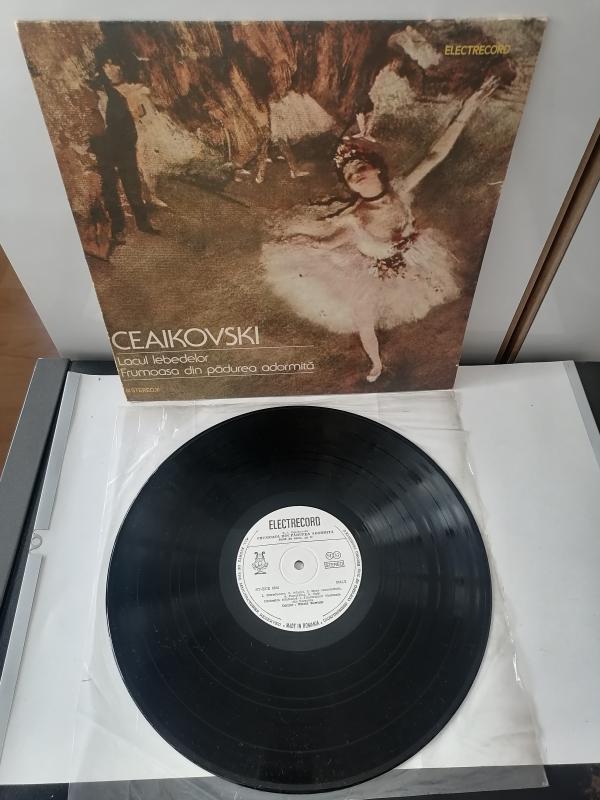 TCHAIKOVSKY  SWAN LAKE & SLEEPING BEAUTY - Varşova Filarmoni - Romanya 1986 Basım  33 lük LP Plak