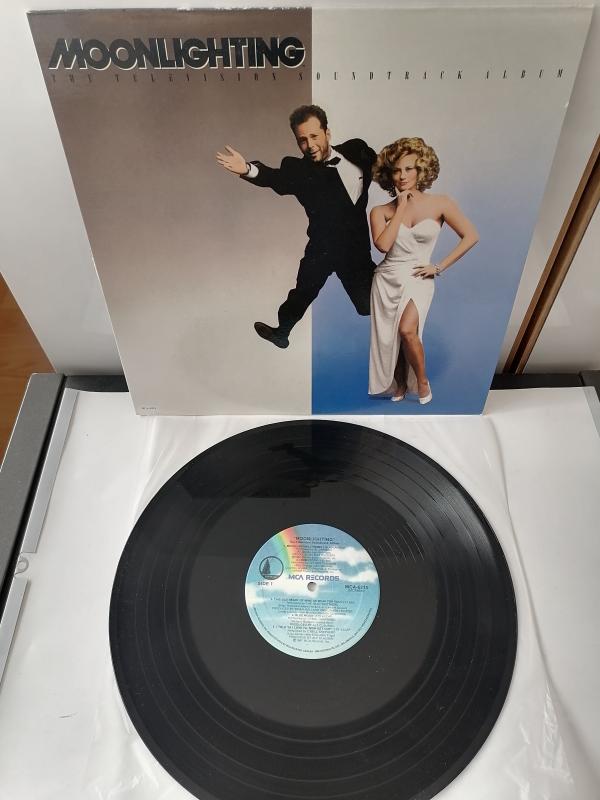 MOONLIGHTING ( MAVİ AY DİZİSİ ) SOUNDTRACK - 1987 USA BASIM LP ALBUM