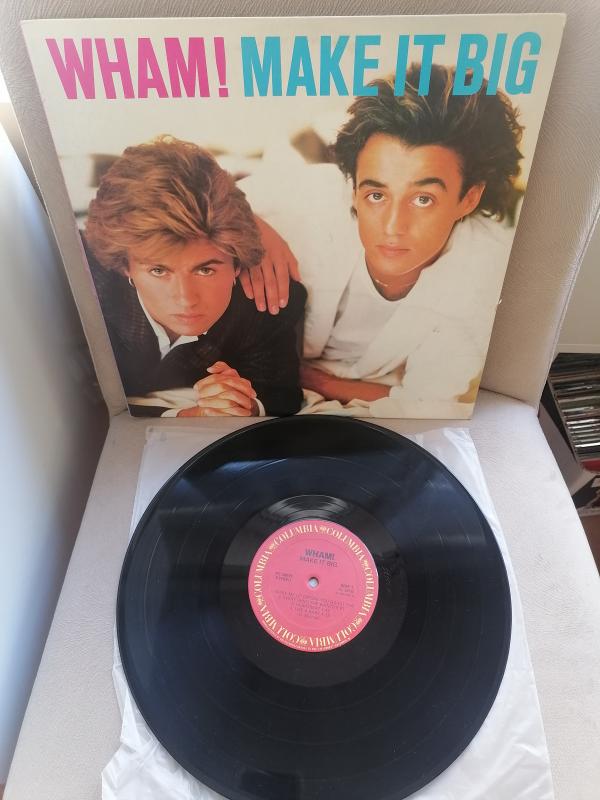 WHAM - Make It Big - 1984 Kanada Basım - 33 lük LP Plak ( Careless Whisper Bu Albümde )