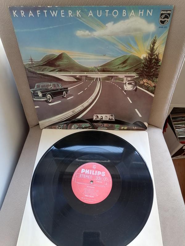 KRAFTWERK - Autobahn - 1974 Kanada Basım - 33 lük LP Plak