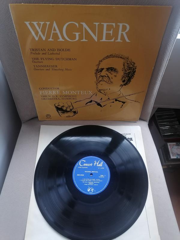 WAGNER - Tristan & Isolde / Flying Dutchman / Tannhause - 1965 İngiltere  Basım 33 lük Plak