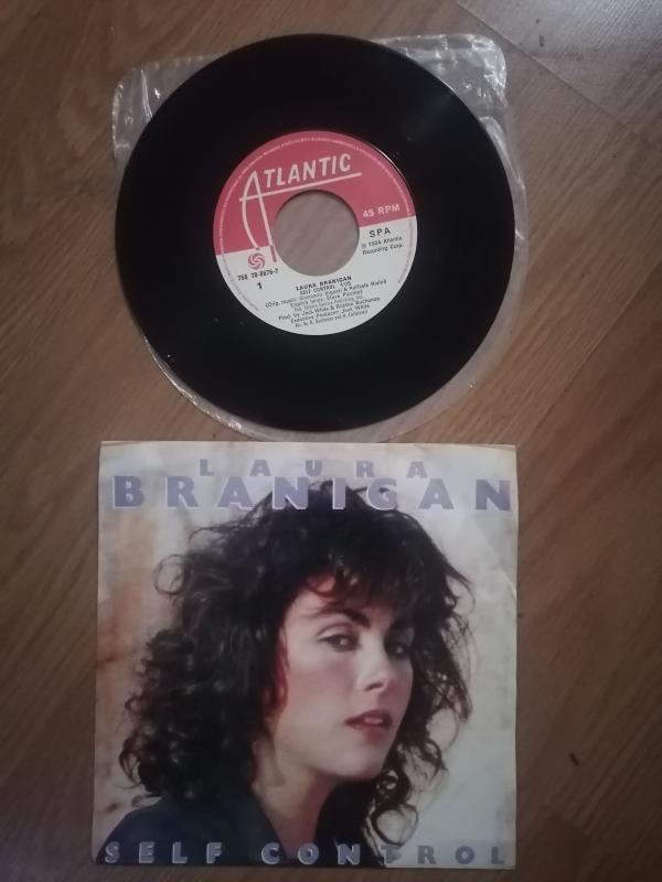 LAURA BRANIGAN - SELF CONTROL -1984 Portekiz Basım 45 lik Plak