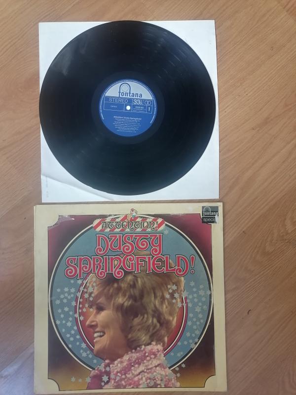 Dusty Springfield – Attention! Dusty Springfield! - 1972 Almanya Basım 33 lük LP Albüm