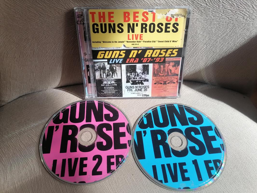 Guns N’ Roses ‎– Live Era ’87-’93 - 1999 EU ( Avrupa ) Basım Double CD Albüm