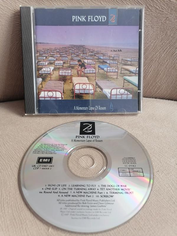 PINK FLOYD - A Momentary Lapse of Reason - 1987 Hollanda Basım  CD Albüm