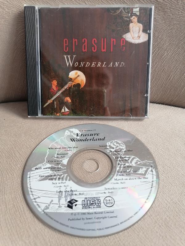 ERASURE - Wonderland - 1986 Almanya Basım CD Albüm