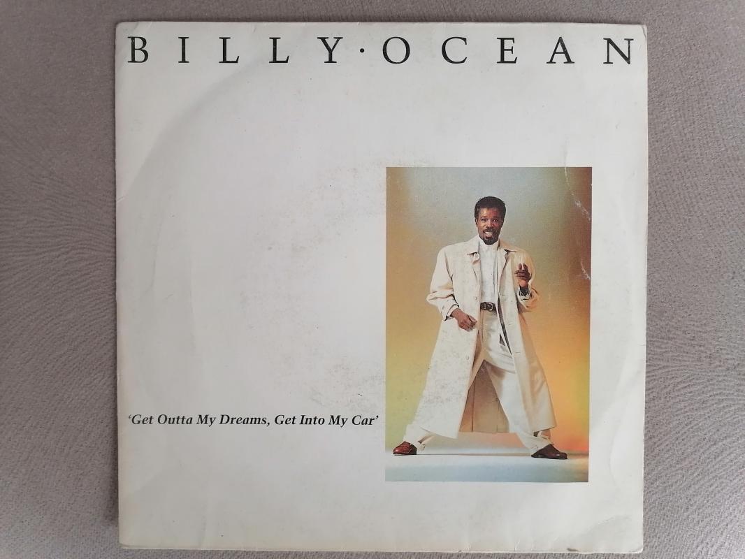 BILLY OCEAN - GET OUTTA MY DREAMS GET INTO MY CAR 1988 FRANSA   BASIM 45 LİK PLAK