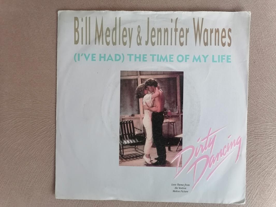 BILL MEDLEY & JENNIFER WARNES - ( I’VE HAD) THE TIME OF MY LIFE 1987 İNGİLTERE   BASIM 45 LİK PLAK