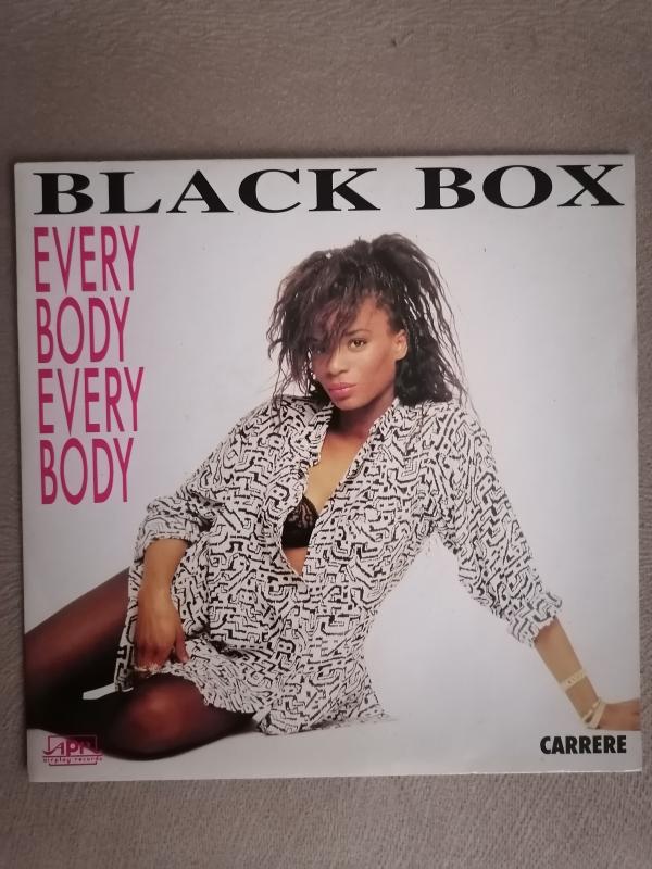 BLACK BOX - EVERYBODY EVERYBODY - 1990 FRANSA BASIM 45 LİK PLAK 2.EL