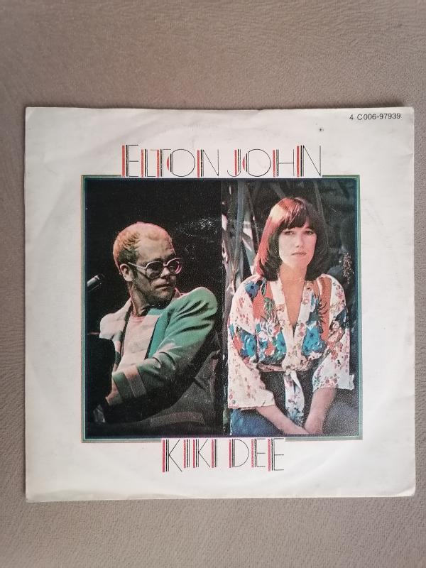 ELTON JOHN / KIKI DEE - DON’T GO BREAKING MY HEART -1976 İNGİLTERE BASIM 45 LİK PLAK