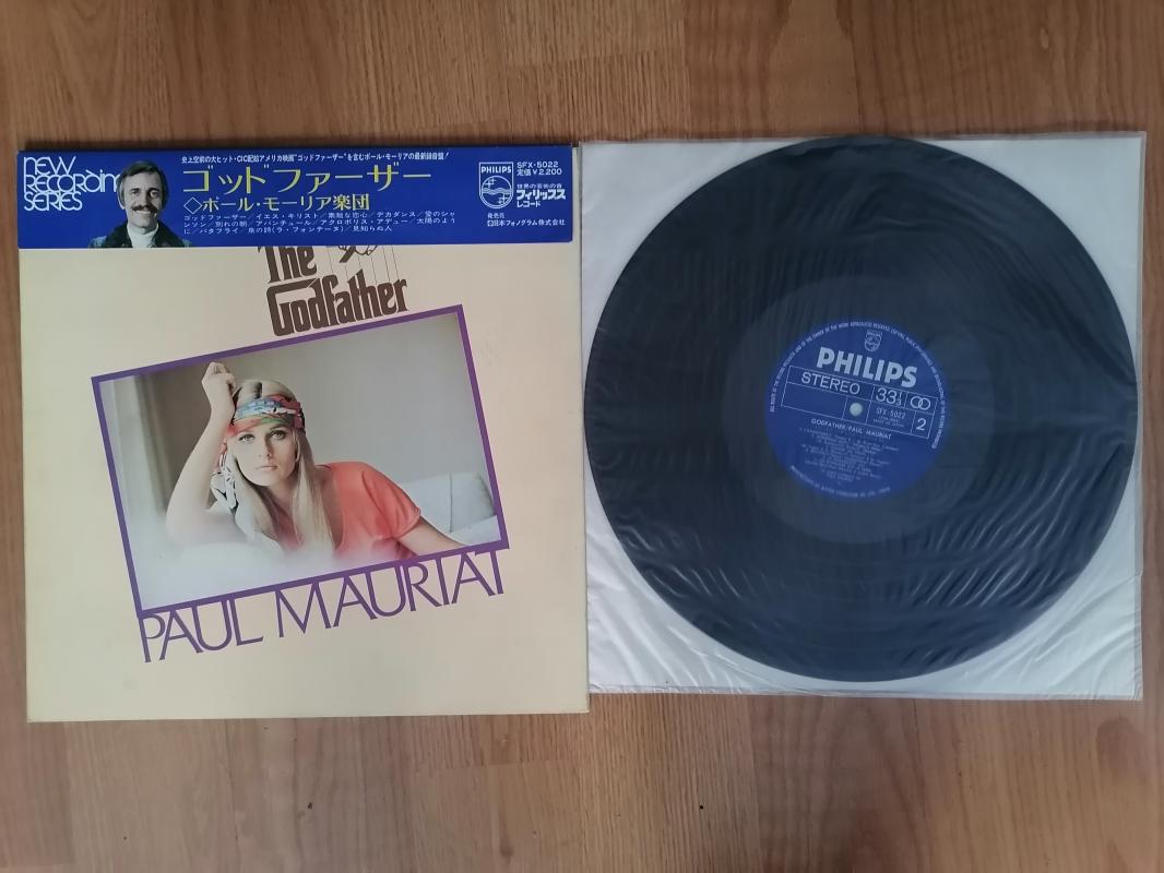 PAUL MAURIAT - THE GODFATHER -  1972 Japonya Basım - 33 lük LP Plak Albüm - Obi’li 2. EL