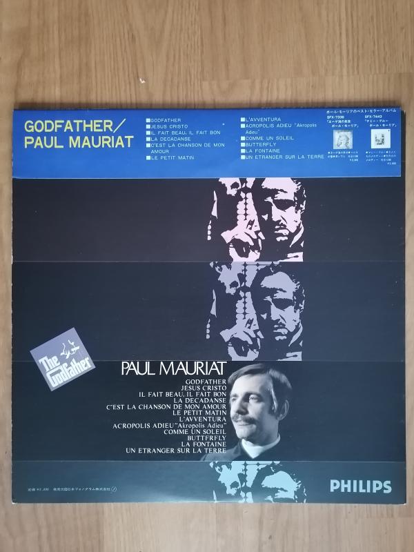 PAUL MAURIAT - THE GODFATHER -  1972 Japonya Basım - 33 lük LP Plak Albüm - Obi’li 2. EL