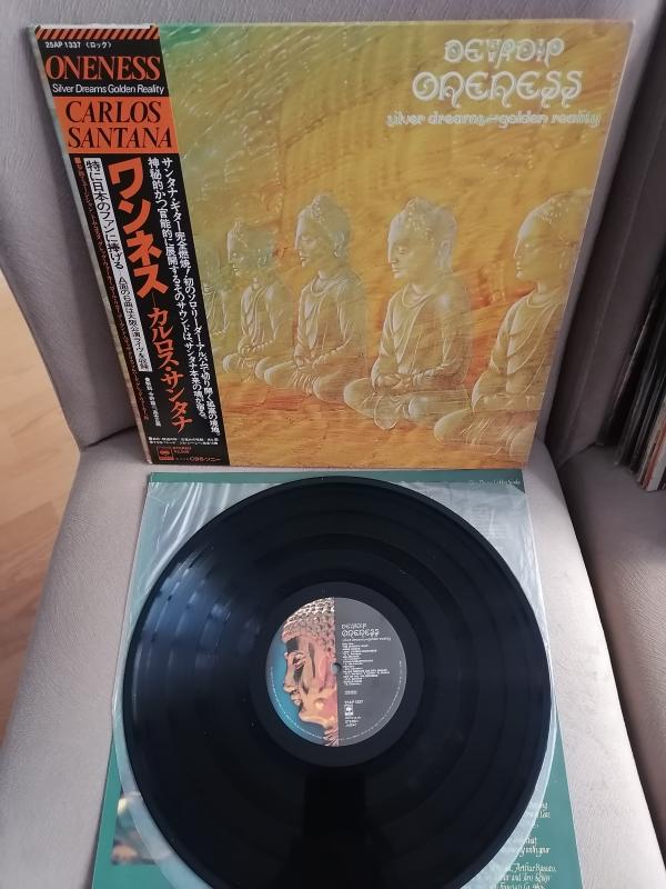 SANTANA – Oneness, Silver Dreams - Golden Reality - 1979 Japonya   Basım 33 lük LP Albüm - Obi’li