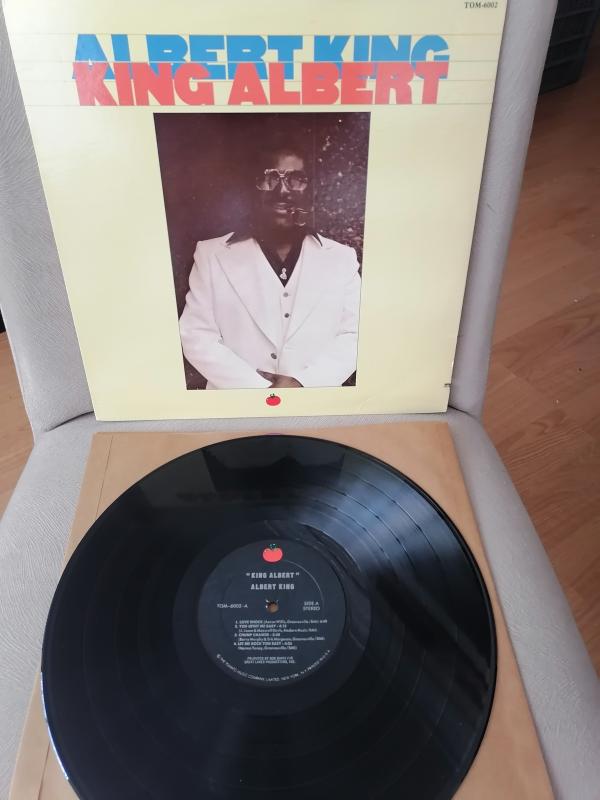 ALBERT KING - King Albert - 1977 USA Basım - 33 lük LP Plak Albüm 2. EL