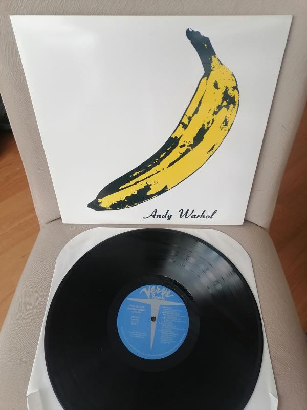 ANDY WARHOL / The Velvet Underground & Nico - 2000 USA Basım - 33 lük LP Plak Albüm 2. EL