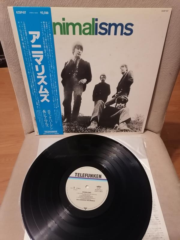 THE ANIMALS - Animalisms  - 1983 Japonya Basım - LP Plak Albüm - Obi’li