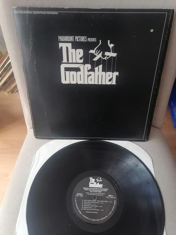 THE GODFATHER (BABA FİLMİ) SOUNDTRACK - 1972 USA BASIM LP ALBÜM - 33 LÜK PLAK (NADİR PLAK) 2. EL