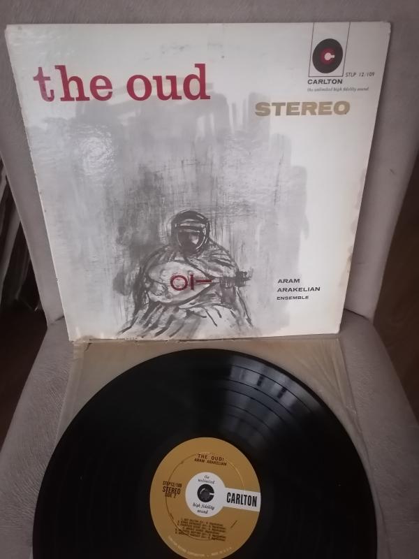 ARAM ARAKELIAN - The Oud  - 1958 USA  Basım - 33lük LP Plak Albüm