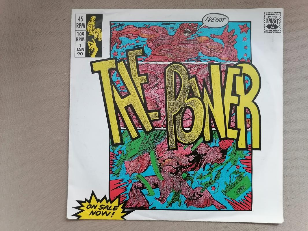 SNAP - THE POWER - 1990 ALMANYA  BASIM 45 LİK PLAK 2. EL