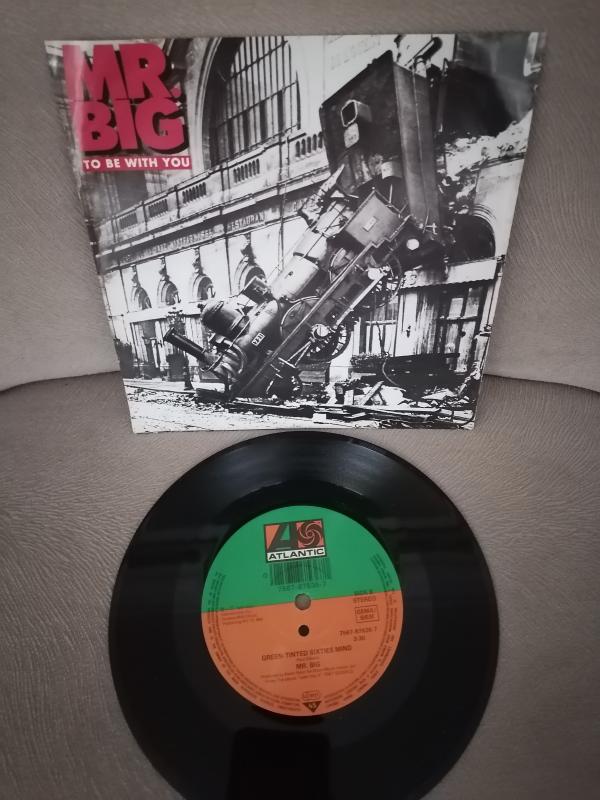 MR. BIG - To Be With You 1991 Almanya Basım 45lik Plak 2. EL