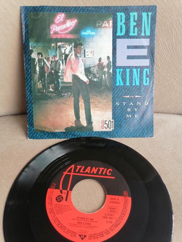 BEN E. KING - Stand By Me - 1987 Almanya Basım 45 LİK PLAK  2. el