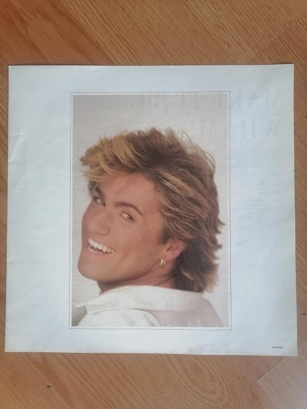 WHAM -  Make It Big - 1984 Japonya Basım - 33 lük LP Plak Albüm - Obi’li 2. EL