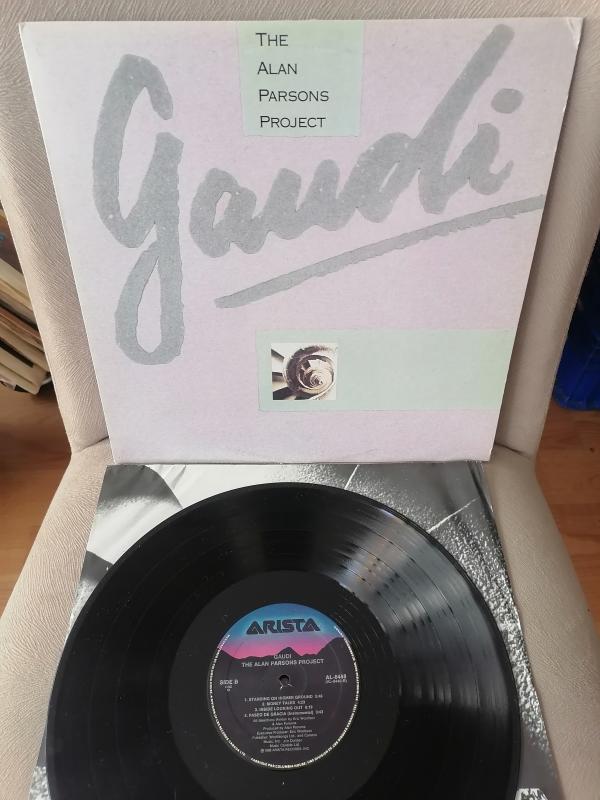 THE ALAN PARSONS PROJECT - GAUDI - 1987 KANADA  BASIM LP ALBUM 2. EL