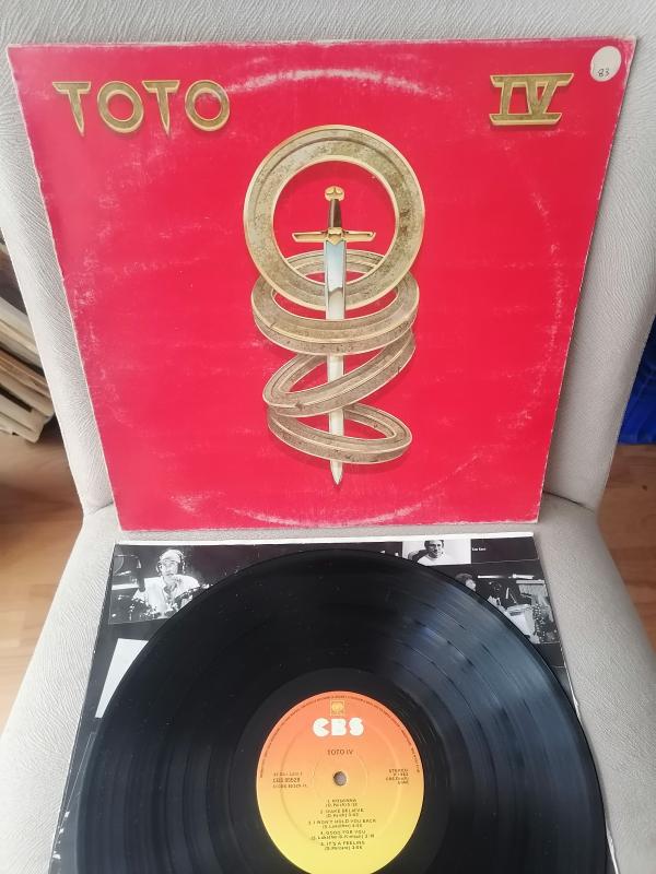 TOTO - Toto IV - 1982 İtalya  Basım  33 lük LP ALBUM