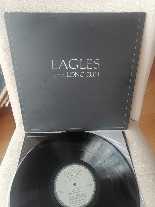 EAGLES -The Long Run - 1979 Japonya Basım - LP Plak Albüm - Obi’siz 2. EL