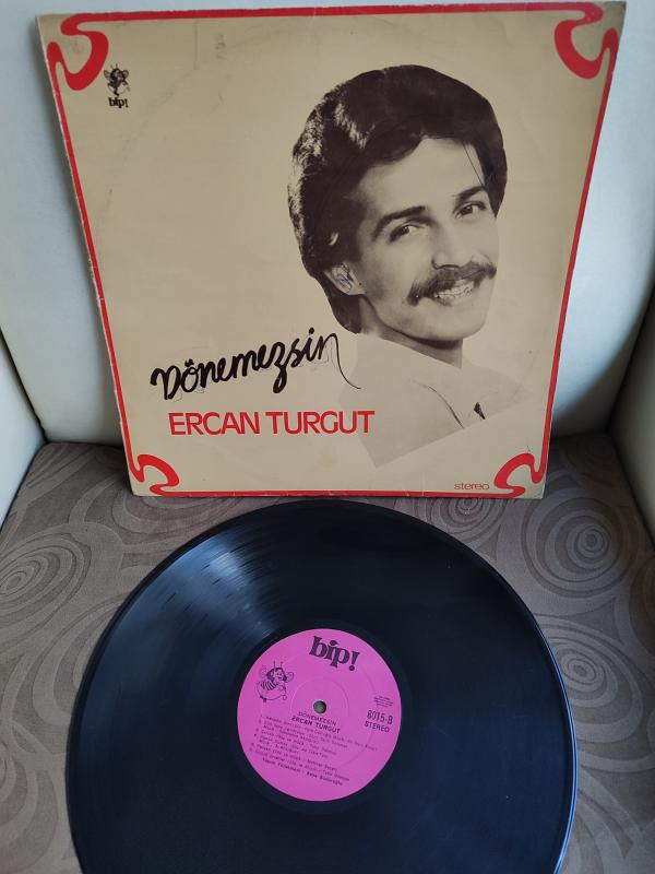 Ercan Turgut – Dönemezsin - 1981 Türkiye Basım - LP Plak Albüm