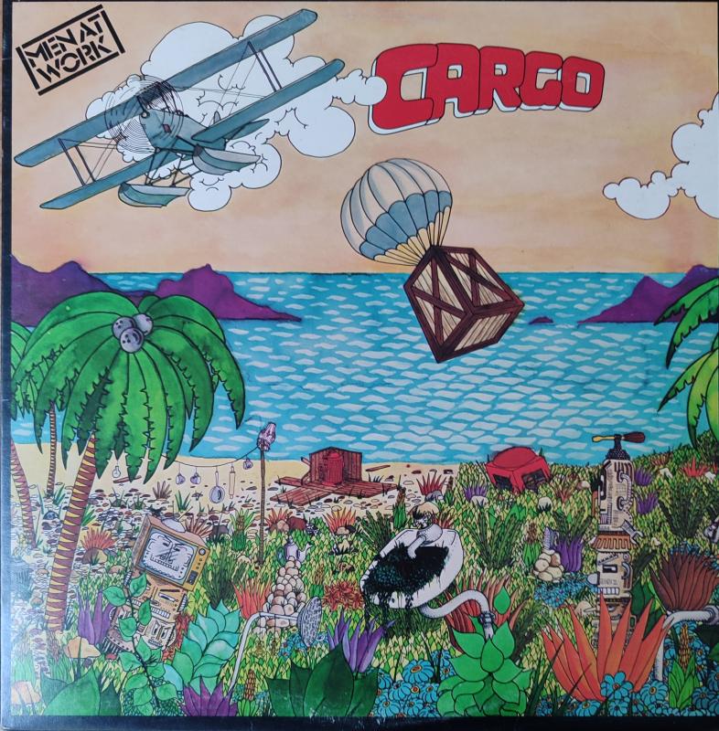 MEN AT WORK - Cargo - 1983 Kanada  Basım  Albüm - 33 lük LP Plak Albüm 2. EL