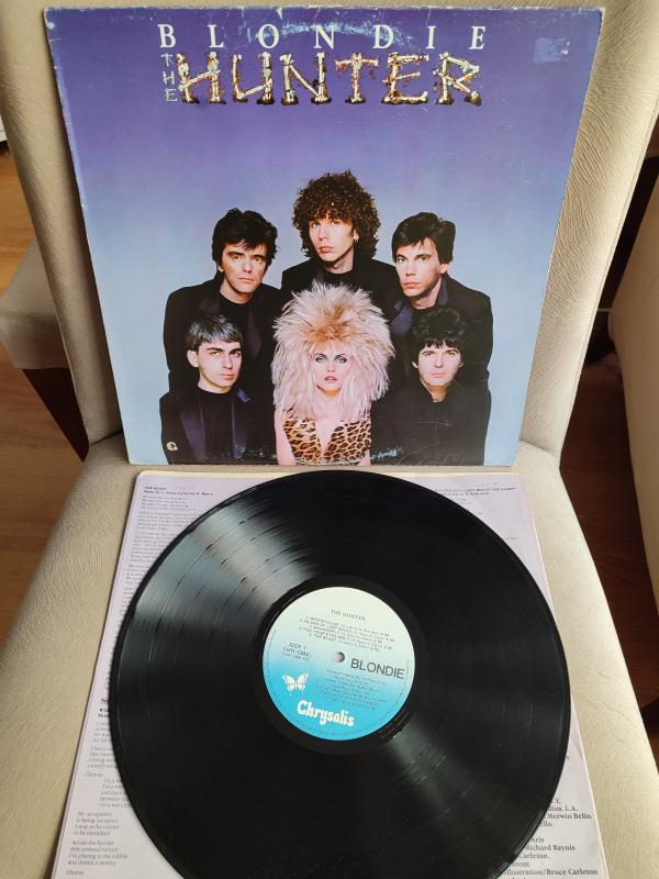 BLONDIE - The Hunter - 1982 Kanada  Basım  Albüm - 33 lük LP Plak Albüm 2. EL