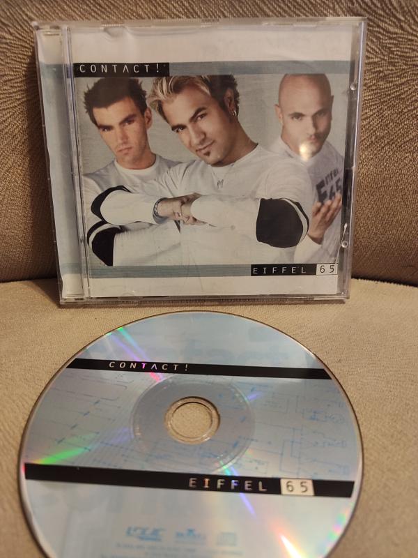 EIFFEL 65 - Contact - 2001 Almanya Basım  CD Albüm / Copy Protected 2. el