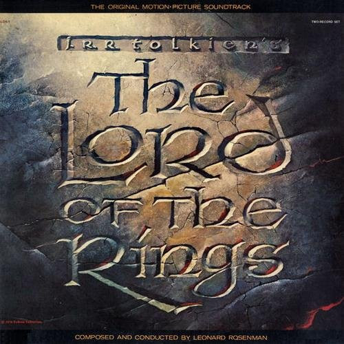 LORD OF THE RINGS - Soundtrack - Leonard Rosenman  - 1978 USA Basım - 33 lük Double LP