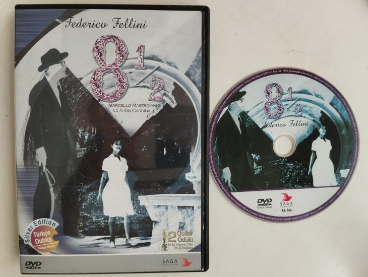 8 1/2 Sekiz Buçuk - Federico Fellini Filmi - 2. El DVD Film+ Silver Edition