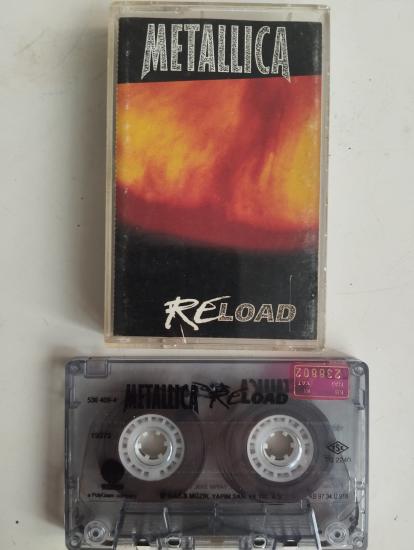 Metallica – Reload - 1997 Türkiye Basım 2. El Kaset Albüm