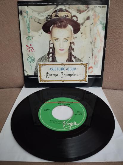 Culture Club – Karma Chameleon  - 1983 Almanya Basım 45lik Plak