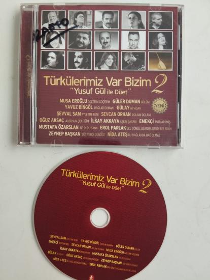 Türkülerimiz Var Bizim 2 / Yusuf Gül ile Düet -  Türkiye Basım 2. El  CD Albüm