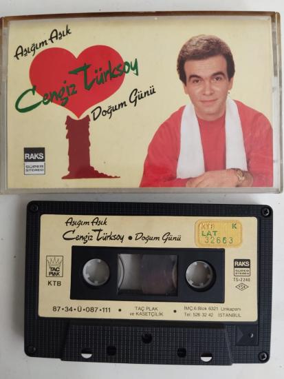 Cengiz Türksoy – Doğum Günü - 1987 Türkiye Basım  2. El Kaset Albüm(Kağıt Baskı)