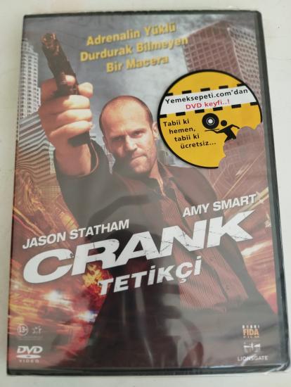 Tetikçi  / Crank  - Jason Statham / Amy Smart -  DVD Film/ Açılmamış Ambalajlı