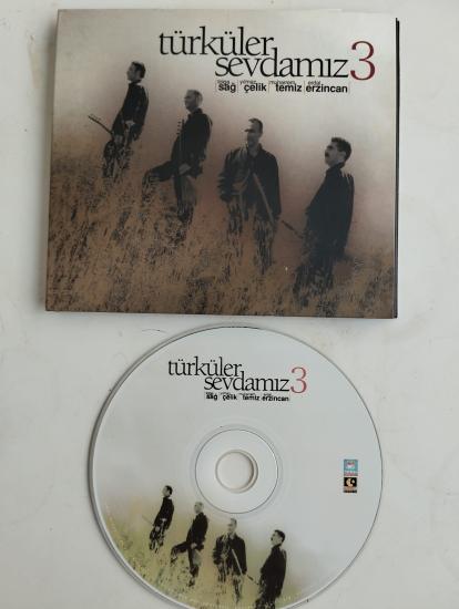Türküler sevdamız 3  -  Türkiye Basım 2. El  CD Albüm